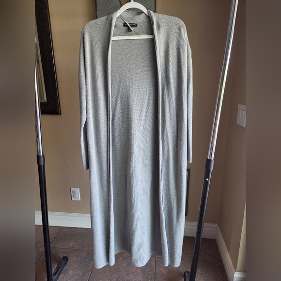 Banana Republic Gray Extra Long Cardigan - Picture 2 of 6